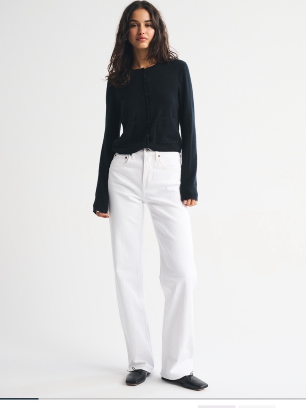 A&F 90’s High-Rise Relaxed Straight Leg, Size 30 Long Curve Love